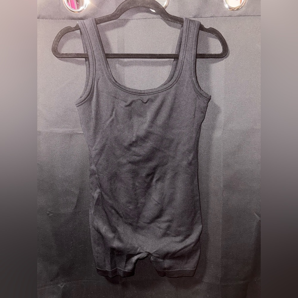 Classic Black Sleeveless Bodysuit